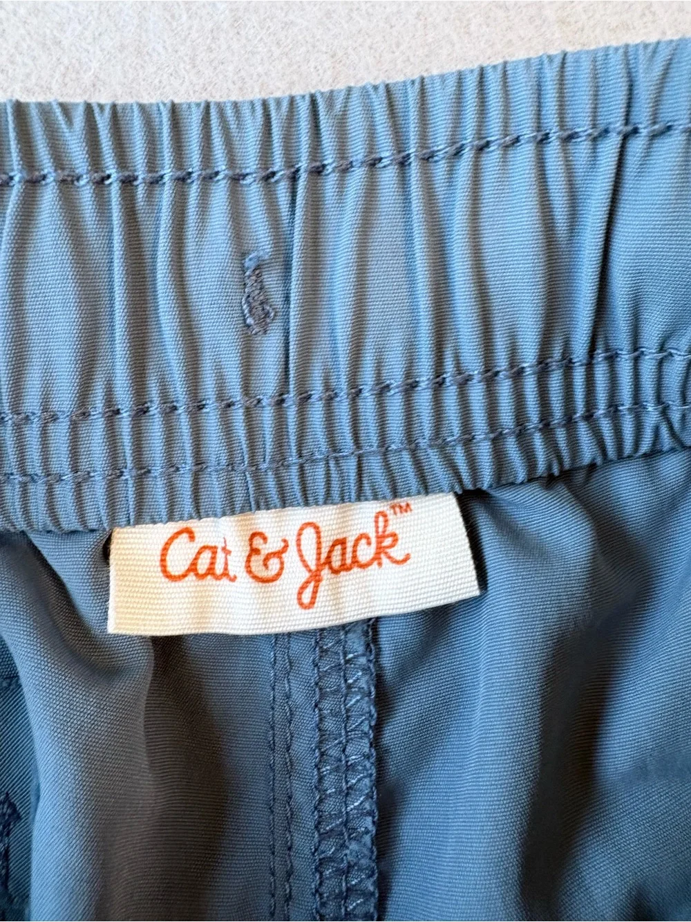 Cat & Jack Boys' Quick Dry 'Above the Knee' Pull-On Shorts Bundle 2 pairs Sz M
